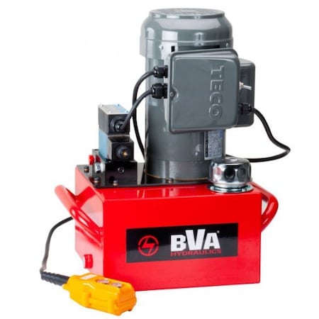 Bva Hydraulics EPump, 1 Hp, 2 Gallon, 2W2P Solenoid, PE40DSP02D PE40DSP02D